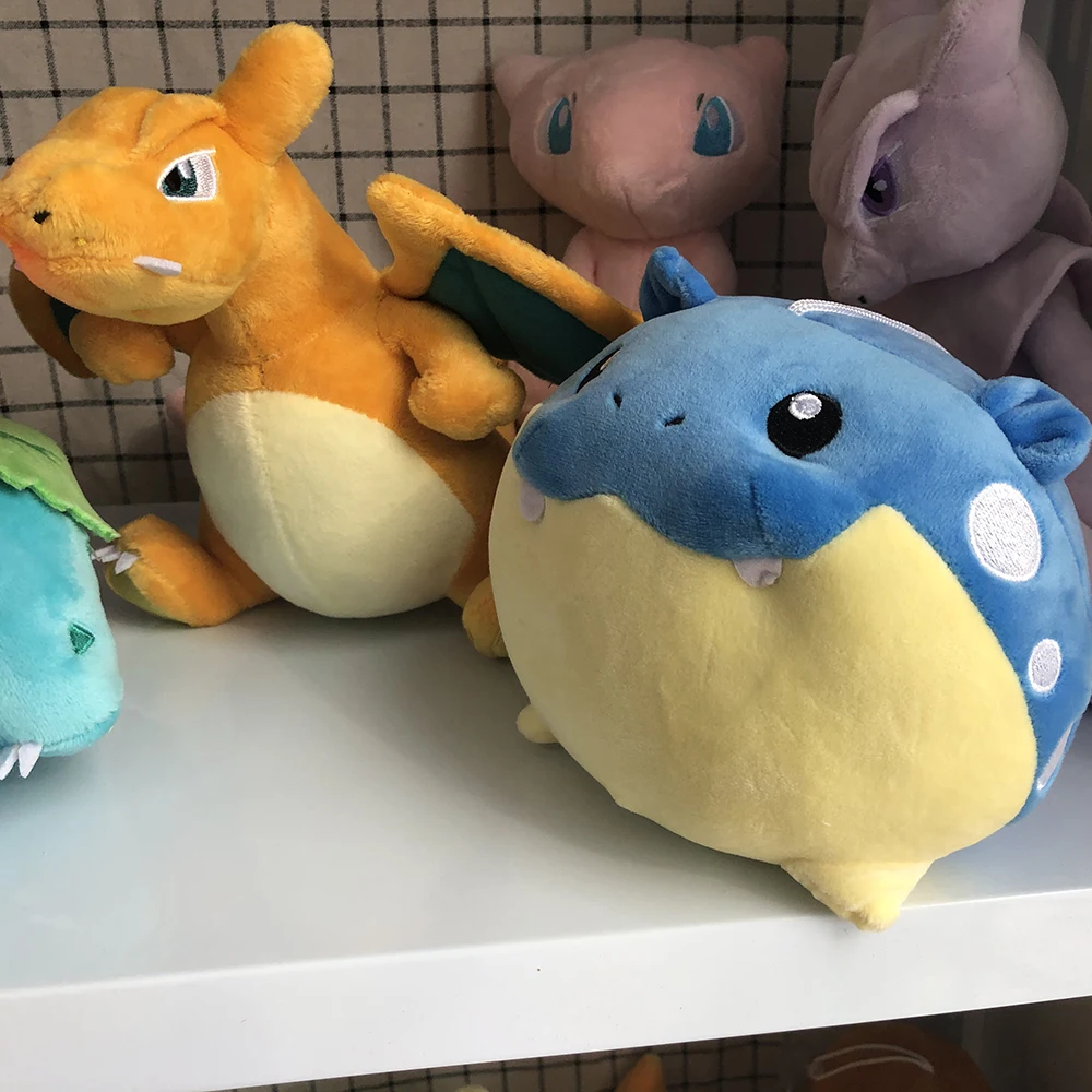 Pokemon Pikachu Peluche Squirtle Bulbasaur Charmander Peluche Blastoise Togepi Gengar Spheal Chikorita Peluches juguetes pasatiempos muñeca