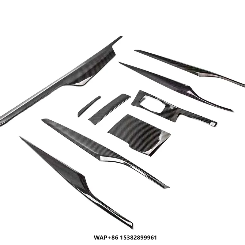 

Private Custom Car Interior Accessories Covered with Real Carbon Fiber for 5 Series G30