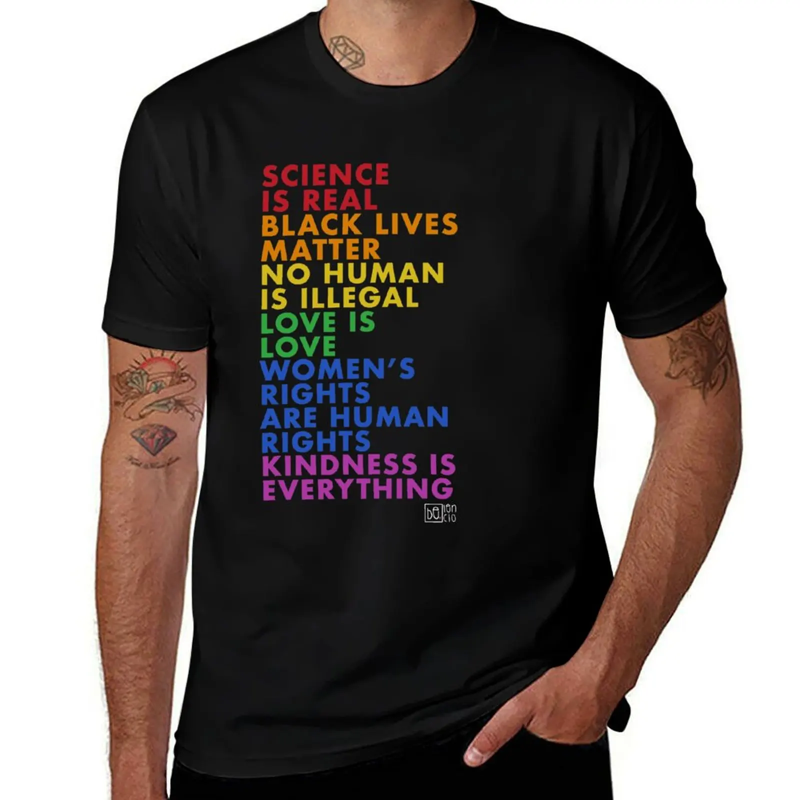Science is real T-Shirt Labor Work Casual T-Shirt