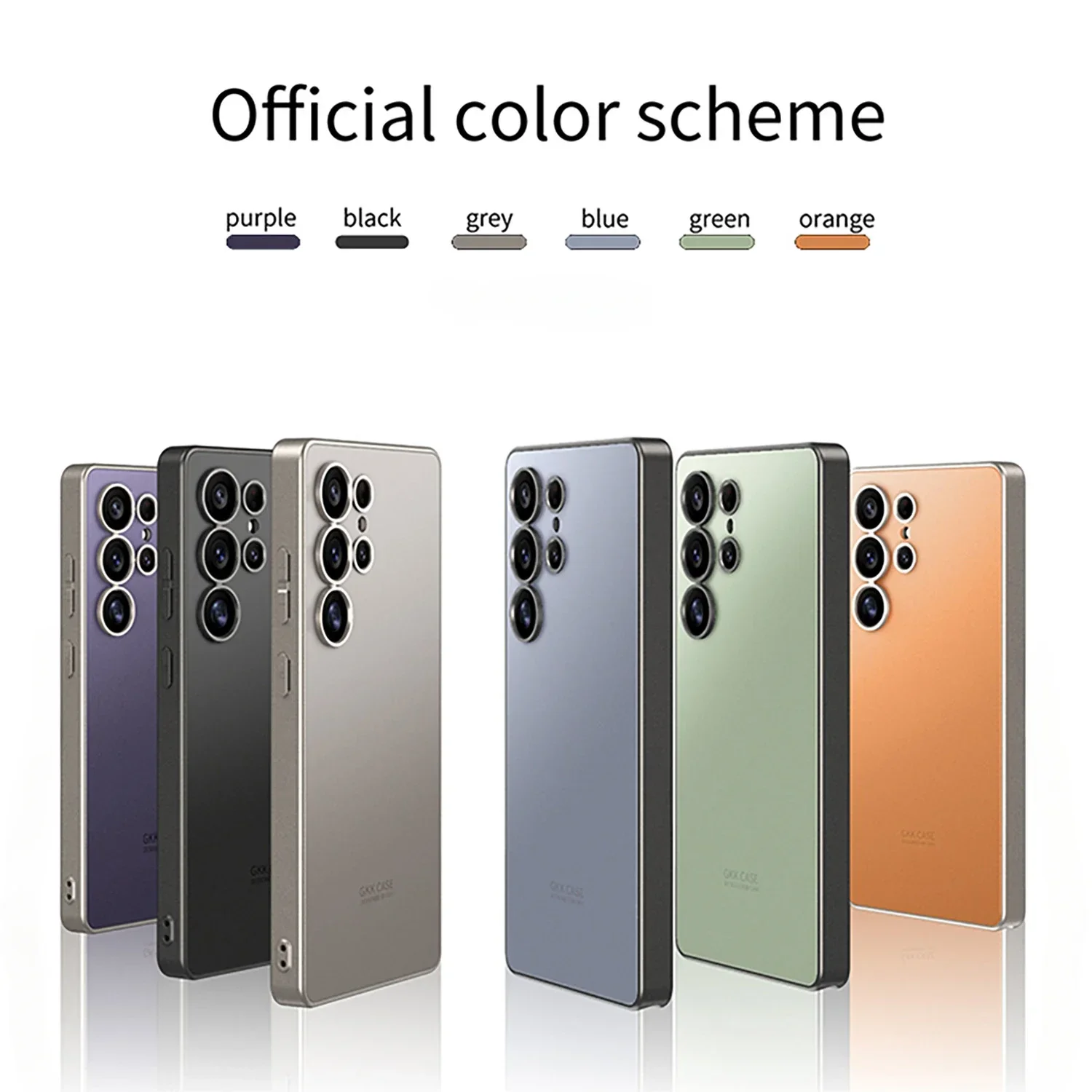 Hard Shell Phone Case For Samsung Galaxy S25 S24 Plus Ultra Shockproof Protective Case