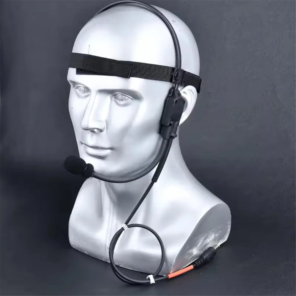 2525+ MH180 MH180-V Гарнитура с костной проводимостью Динамик Сигнальные наушники Наушники 7.0 PLUG PTT