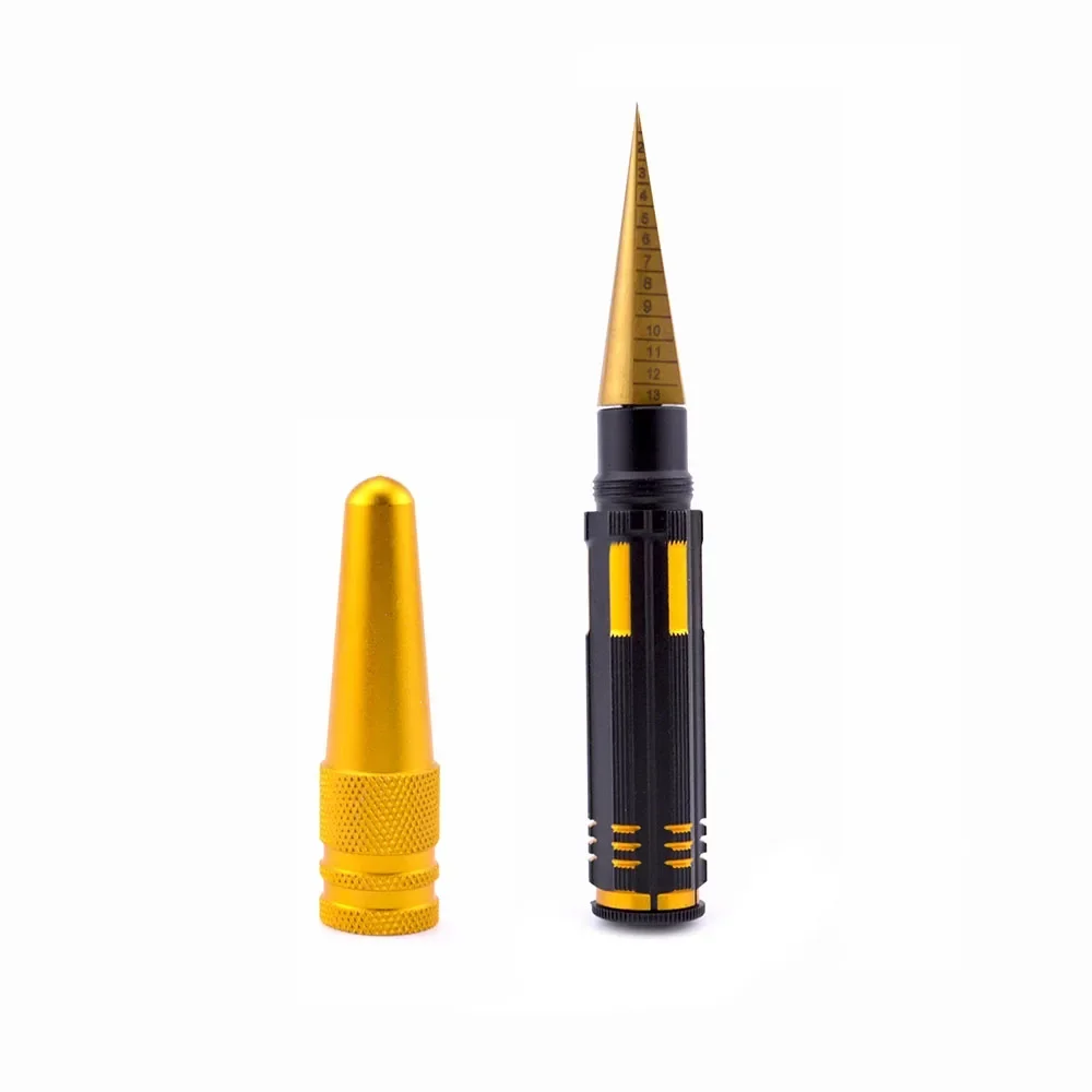 Perforadora broca de fresa de 0-14mm، perforadora y tijeras Tipo concha de acero y Metal para coche RC، model de aviones، Herrami