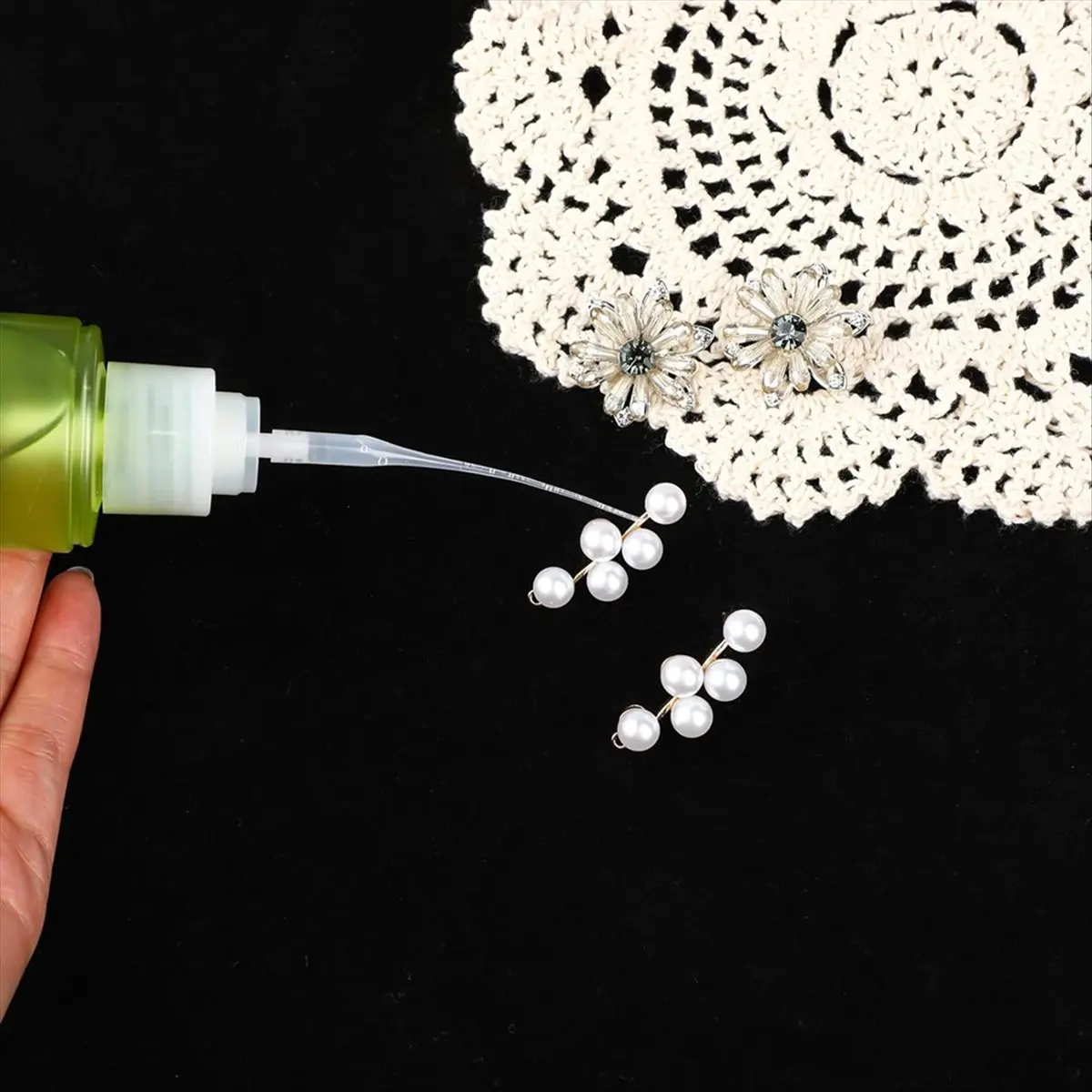 【2026 TOP Global】▼△◑Glue Tips, Plastic CA Glue Head Extender,Glue Applicator for Arts Crafts,Lab Dispensing, Adhesive Dispensers