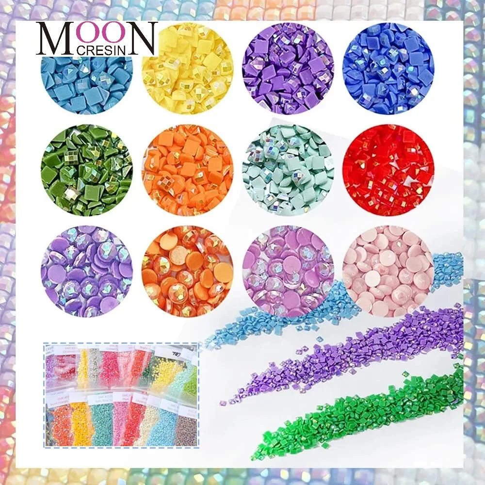 

DMC152-436 AB Square Diy Diamond Painting Square Electroplating Mosaic Gifts Making Diamond Painting-Square Stone Hpme Decor