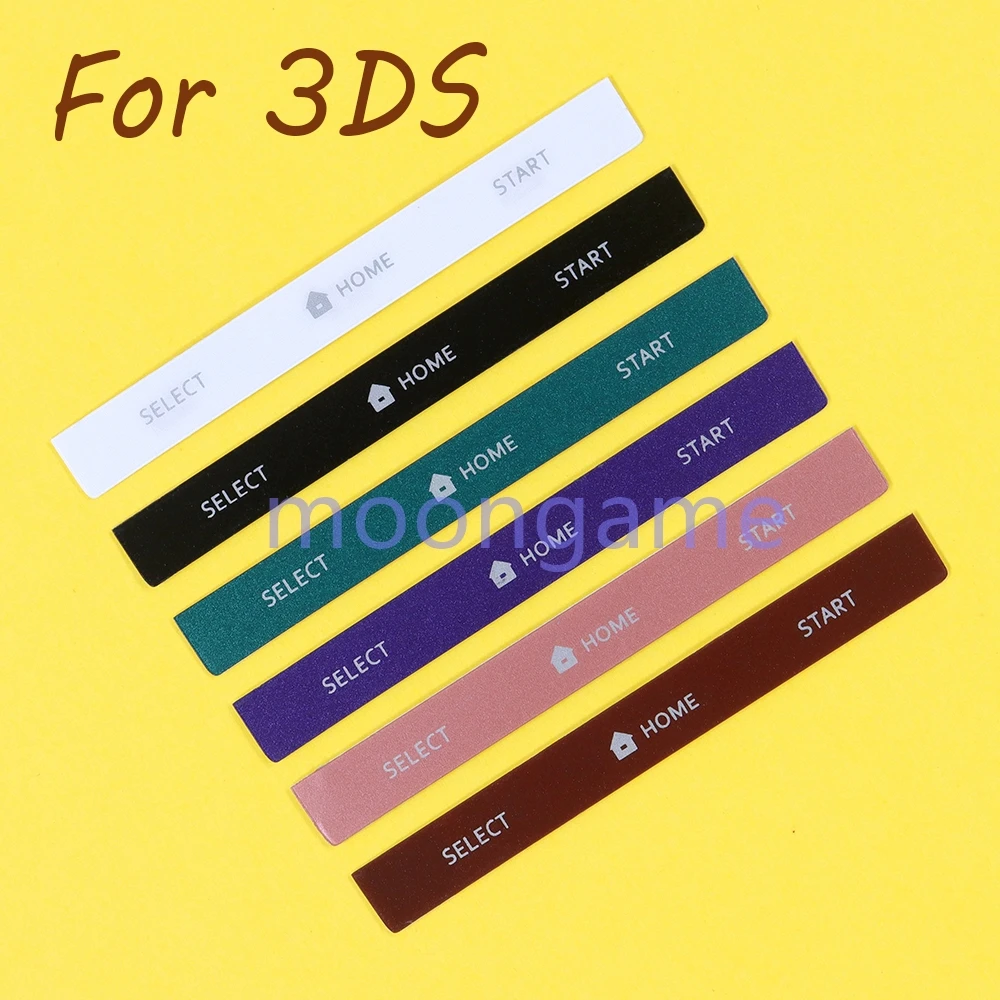 1pc Replacement Button Sticker Menu Select Home Start Key Stickers for 3DS Game Console Accessories
