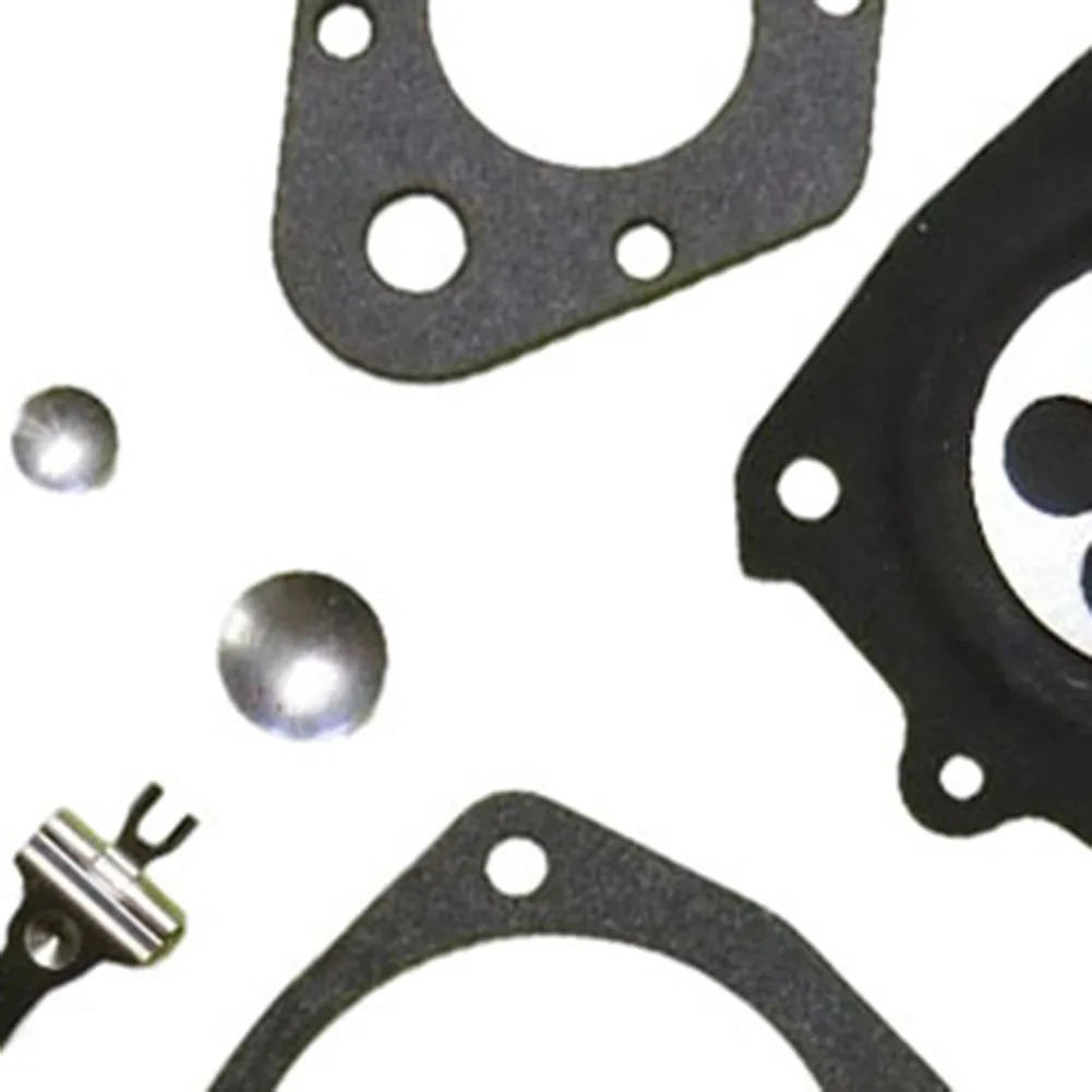 Gasket Set Carburetor Kit 15 Pieces Complete Gasket Set Improves Fuel Efficiency Restoration Kit For Carburetors