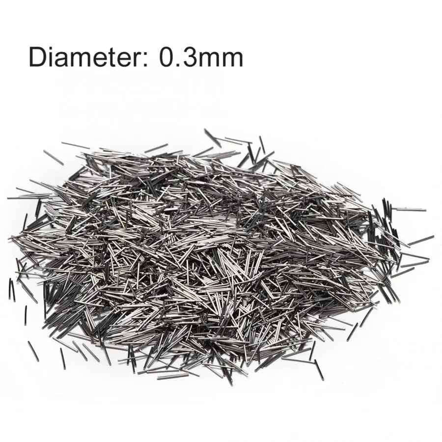 Professional 0.3mm 100g Stainless Steel Jewelry Polisher Finishing Pin Polishing Media Pins Magnetic Tumbler Jewelry Making Tool