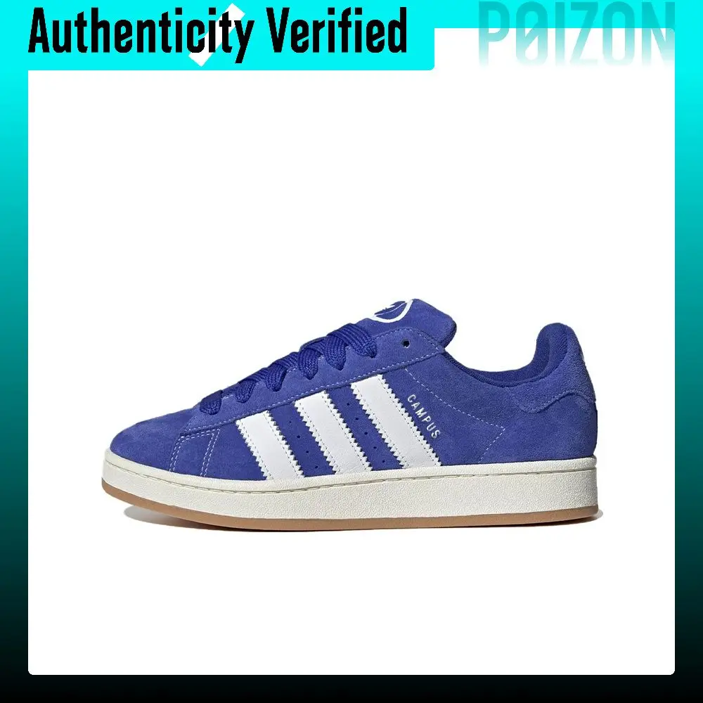 Adidas Originals CAMPUS 00s Leather Low top Skateboard Shoes Unisex Blue White H03471