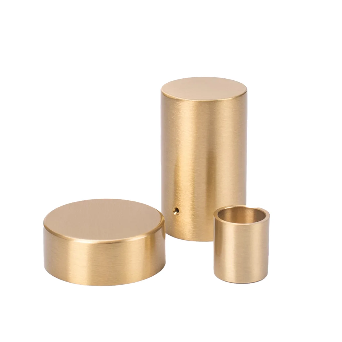 Brass Circular Sealed Bottom Protective Cap/Furniture/Chair/Sofa Metal Protective Cover