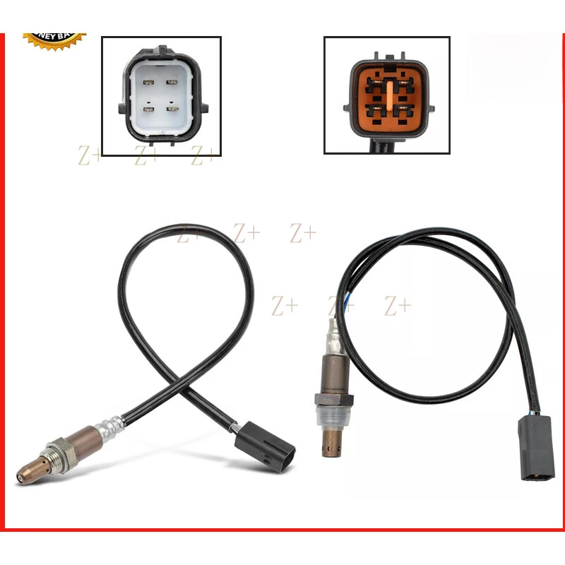 Z+  For 2009 2010 2011 Mazda RX-8 1.3L R2 Auto trans 2PCS Oxygen Sensor Upper+Lower
