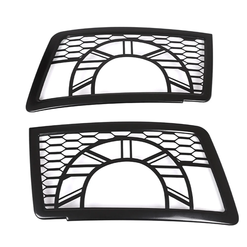 Car Headlight Lampshade Protection Net Cover Accessories for Land Rover Defender 110 2020-2022(A)