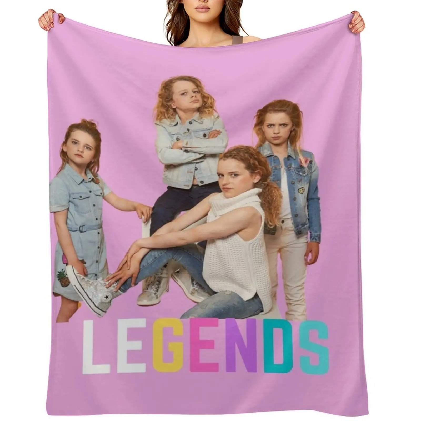 

Norris Nuts.- The Legends Merch Throw Blanket Furry Personalized Gift Soft Beds Hairys Blankets