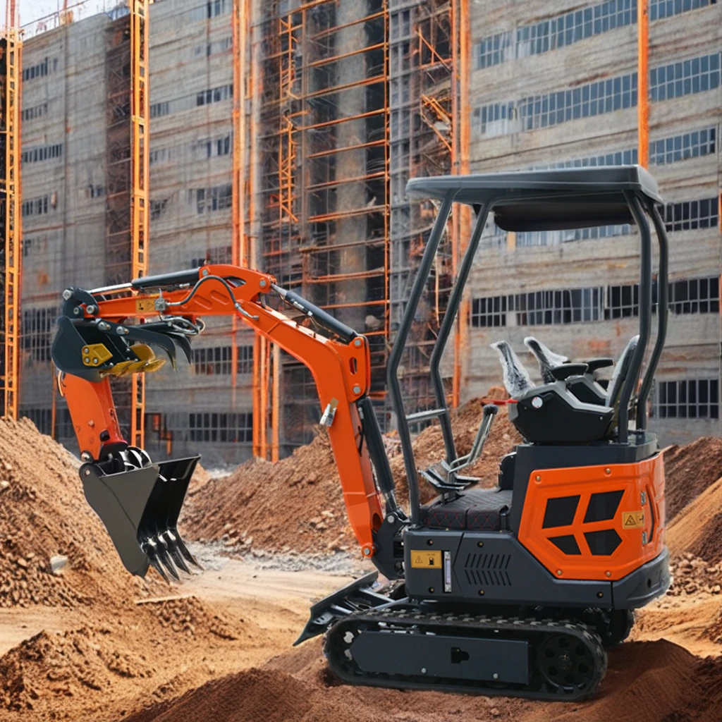 

China New 1.2ton Mini Crawler Excavator Shandong Mini Digger 1 Ton Micro Backhoe Excavator Customized