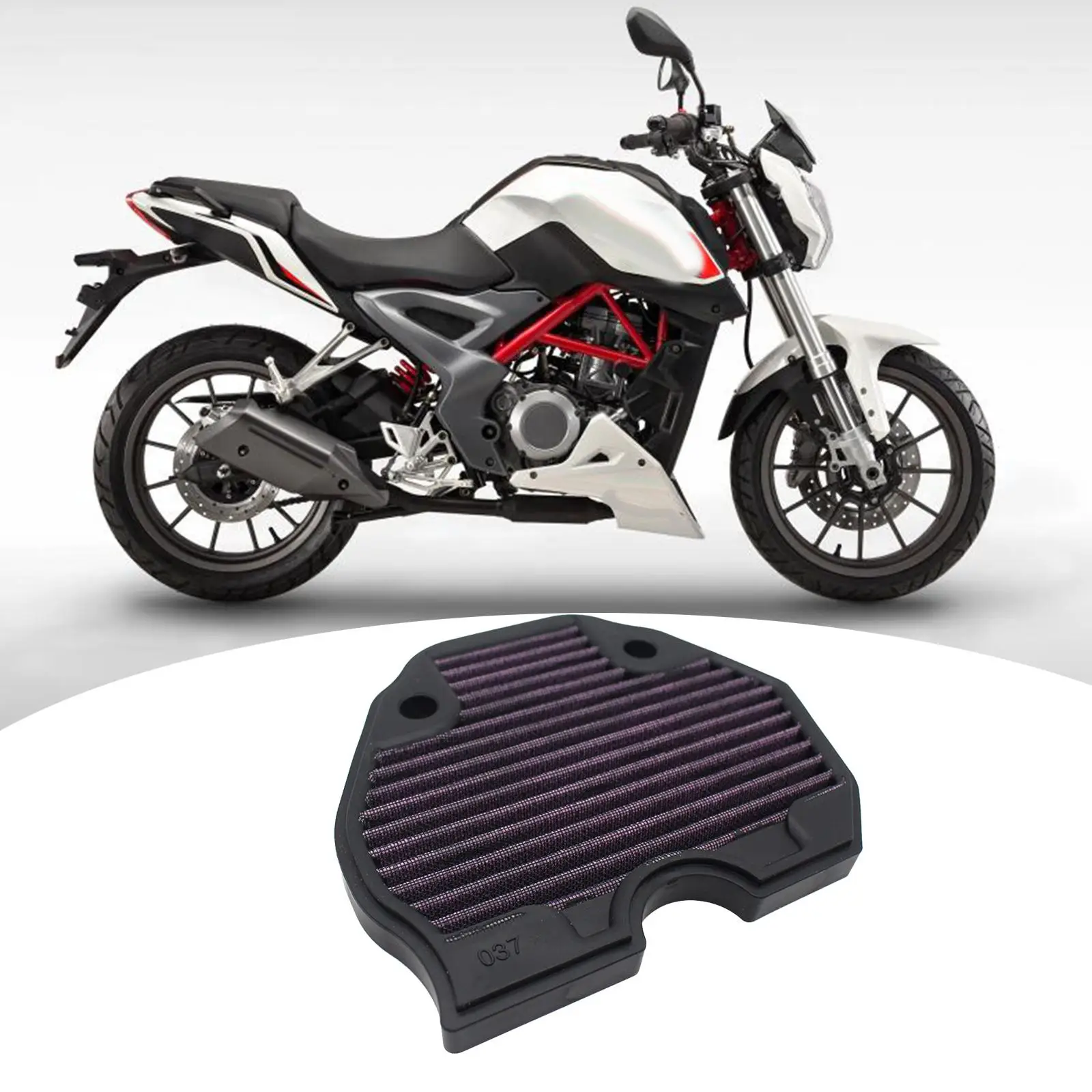 

Motorcycle Air Filter Durable Quality Engine Air Cleaner for Benelli BN302 2014