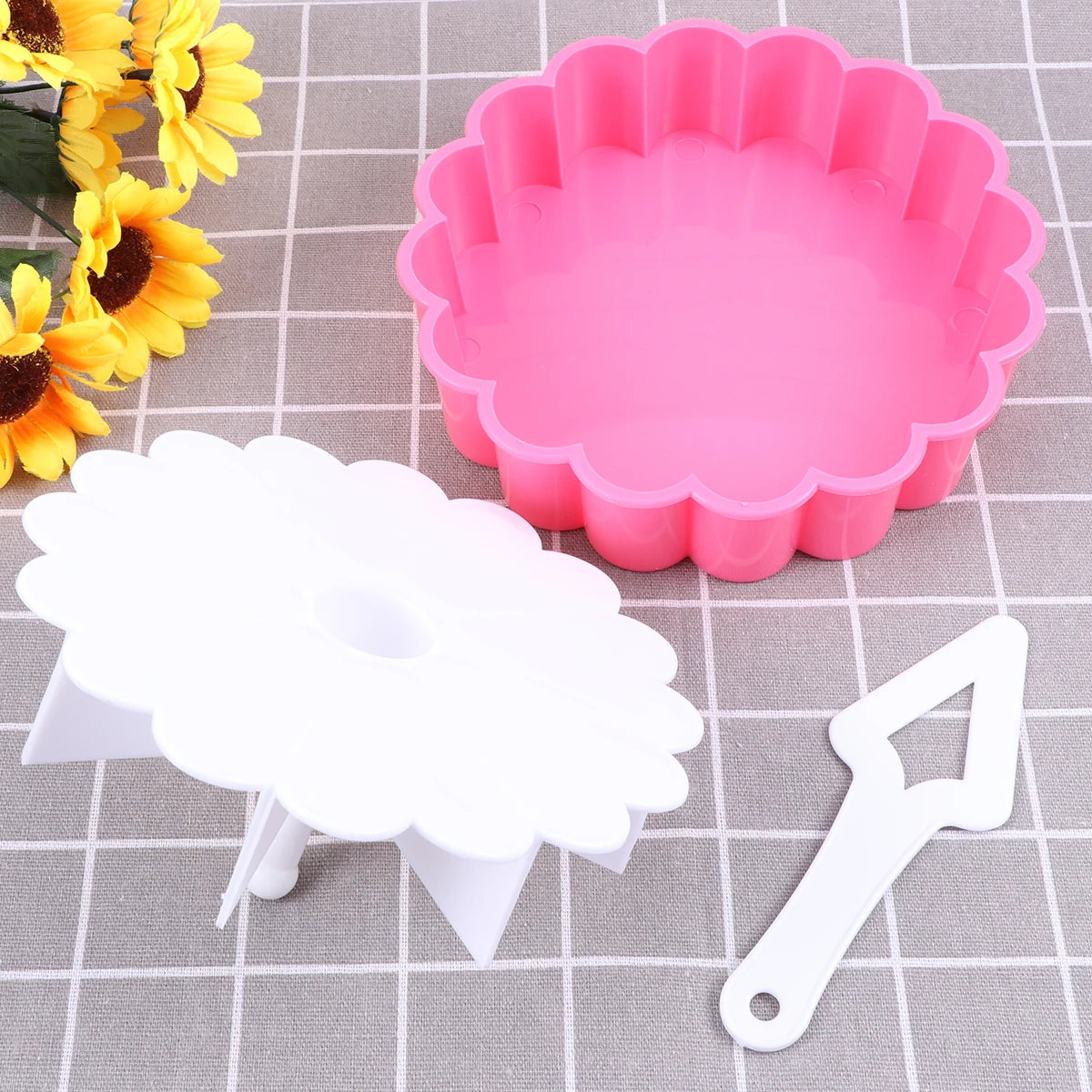 

2pcs /Set Plastic Stainless Steel Heart Shape Rice Mold For Onigiri Sushi Diy Bento Maker Kitchen Tool Kids Lunch Box