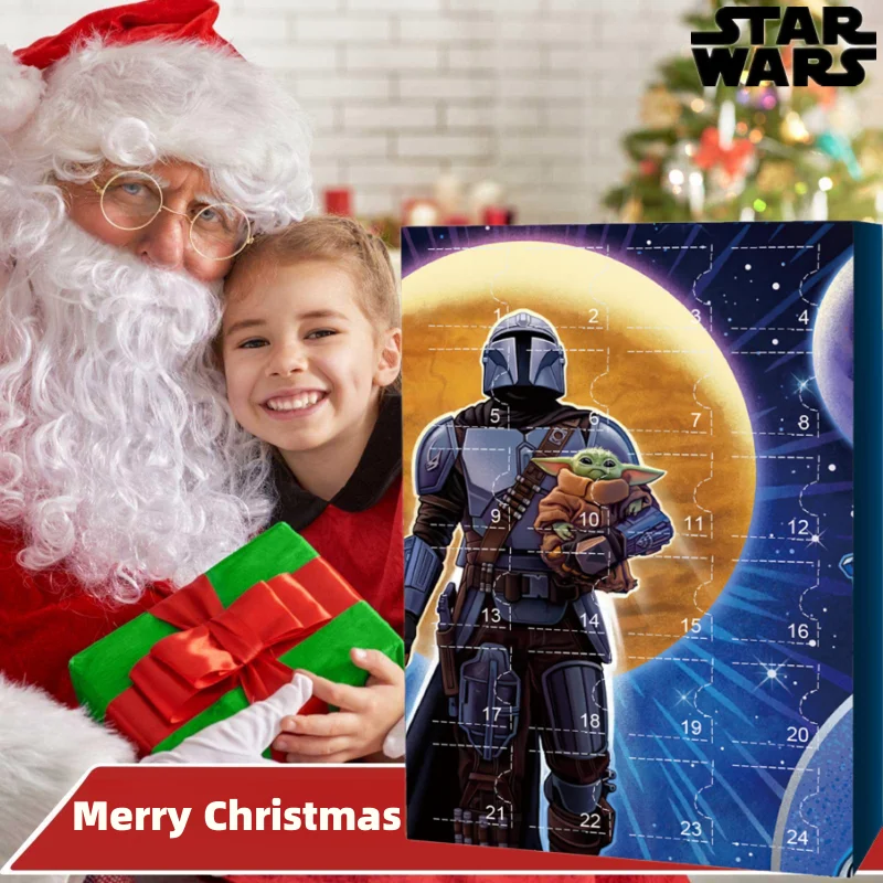 

Star Wars Christmas Advent Calendar Youda Toys Gift Box Boys Cartoon Cute Xmas Surprise Toy Anime Countdown Calendars