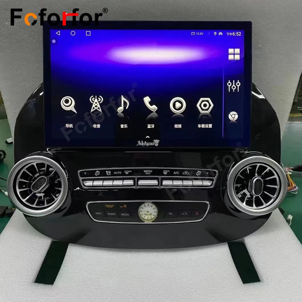 

13.3'' TS10 128G IPS Android Screen For Mercedes-Benz Vito V 2016-2020 Car Auto Radio GPS Navigation Multimedia Player Head Unit