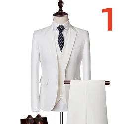 1976 suits men's jackets Korean style slim small suits professional formal wear best man clothing groom wedding dress