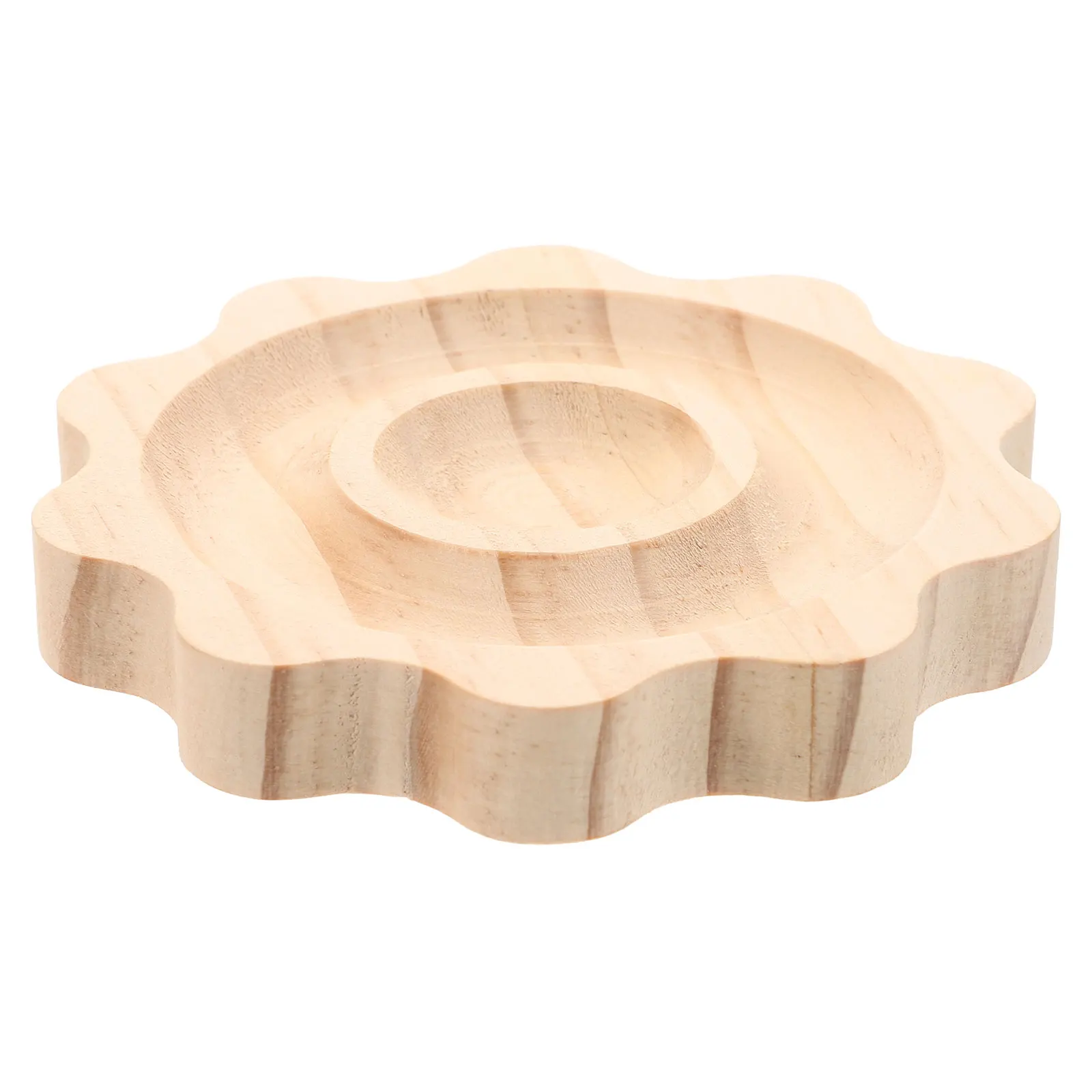 

Solid Wood Plate Bead Tray Bracelet Making Board Bracelet Tray For Display Jewelry Organizer Wooden Flower Storage