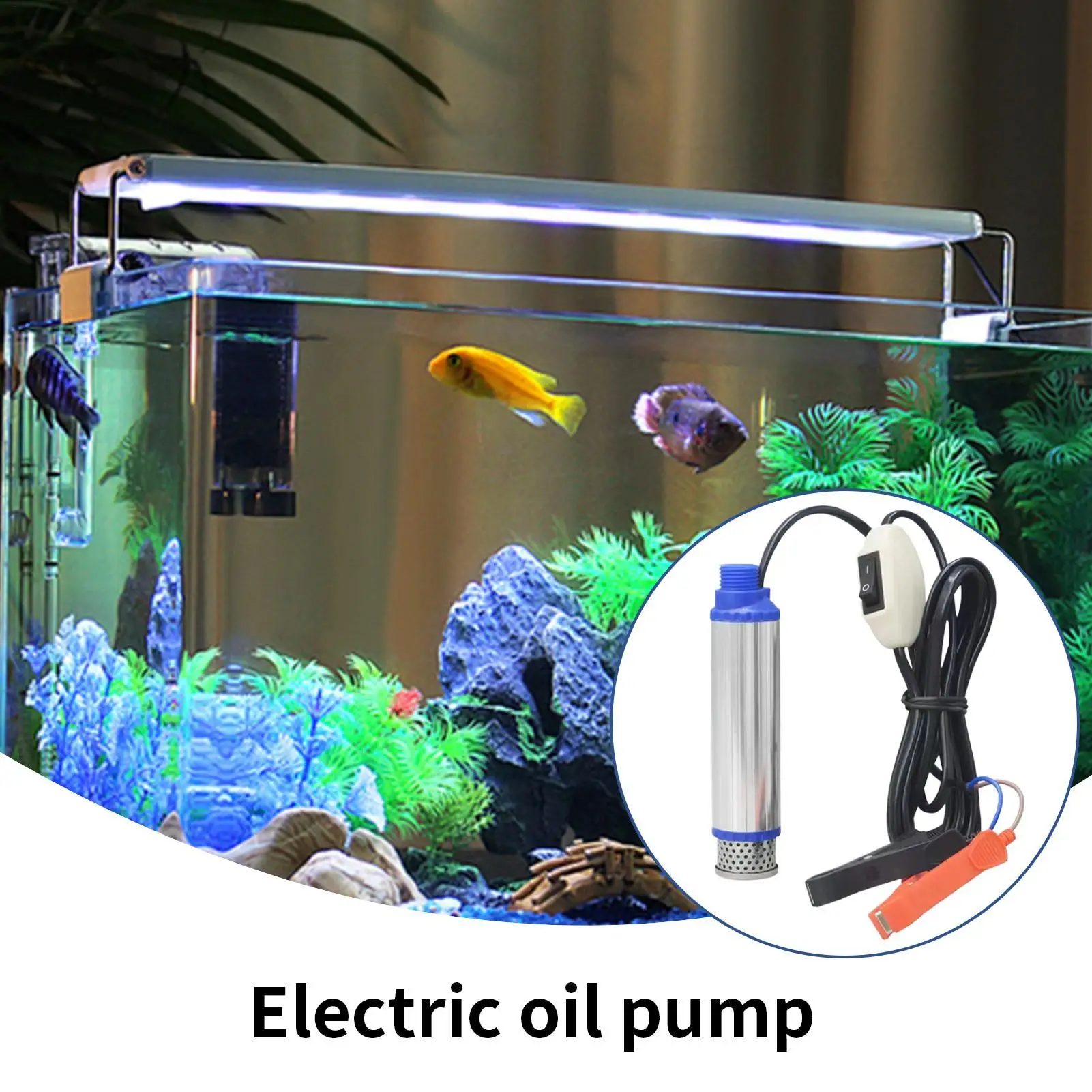 

Oil Transfer Pump Motor Repair Electric Extractor Portable Multi-Purpose Fluid Pump For Lawn Mower Motorcycle Car Maintenance