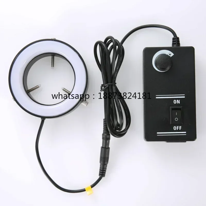 Vision White Light Source 144-LED Bead Ring Light  Anti-glare Soft Lighting Inner Diameter 61mm fast shipping