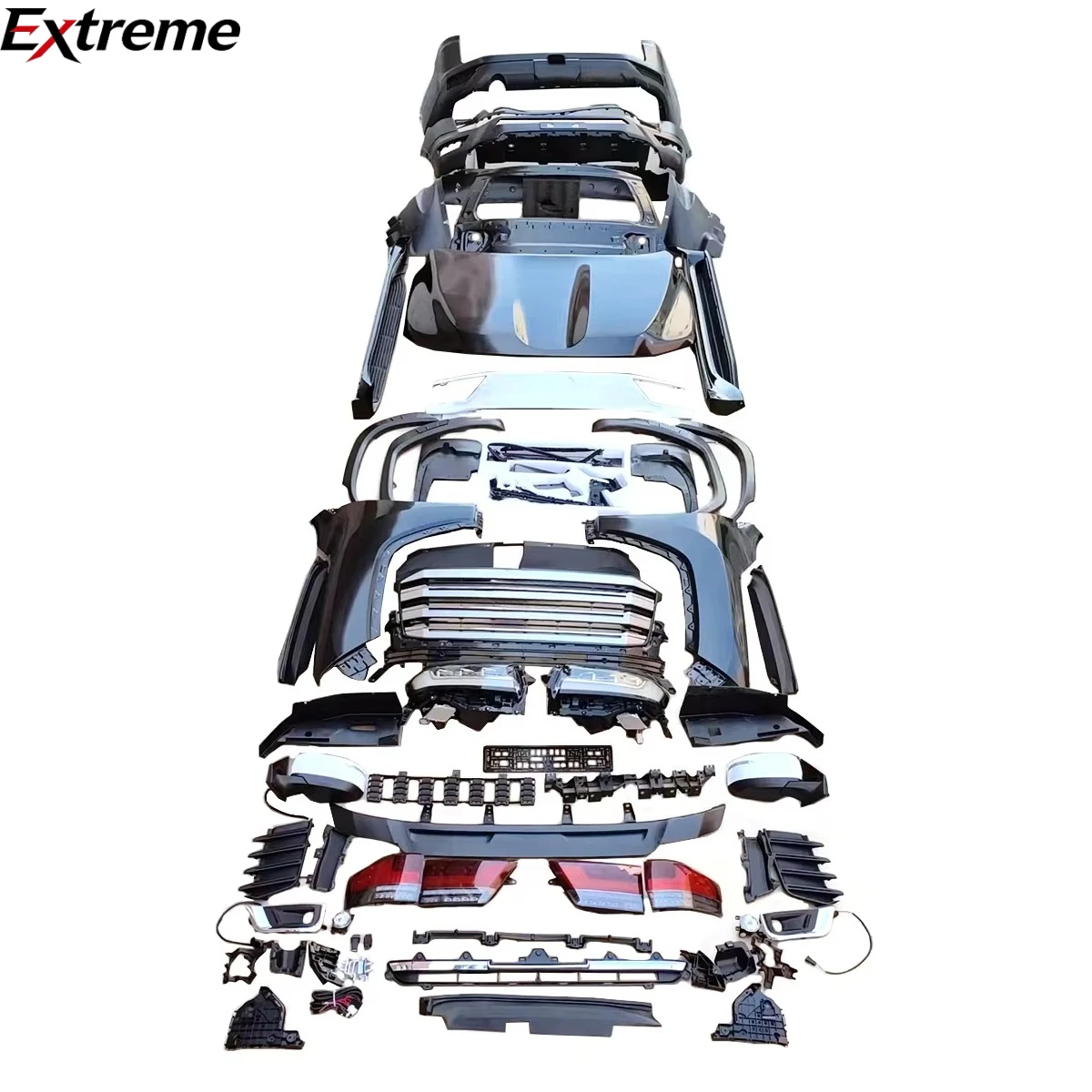 

Factory Price Auto Parts Bumpers Body Kit for Toyota Land Cruiser LC200 2008-2021 Escalate to LC300 Modellista Kit.