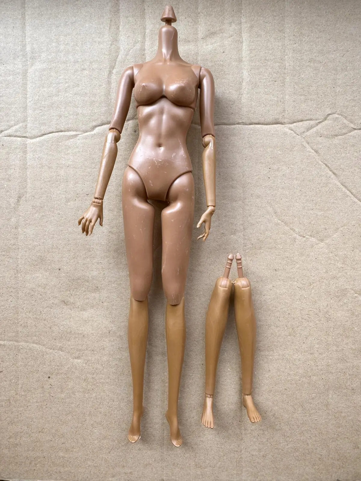 1/6 Doll Body With Replacement Legs Women White Black Model FR Body 14 Joints Movable Girls DIY Toys Collections Figures