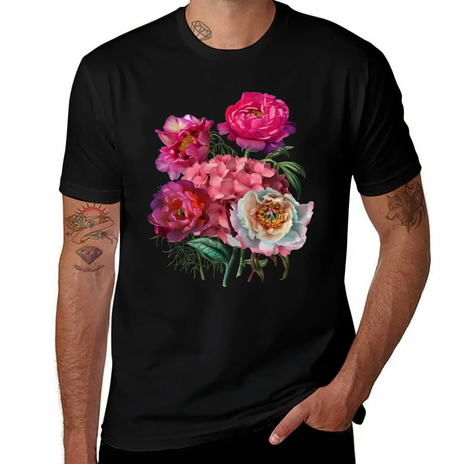 

Flower Garden T-Shirt customs design your own designer shirts Men's t-shirts