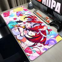 Large Mouse Pads Cute Anime Mousepads Kawaii Table Mat Hololive Hakos Baelz Office Accessories Desk Mats Pc Laptop Mouse Mats