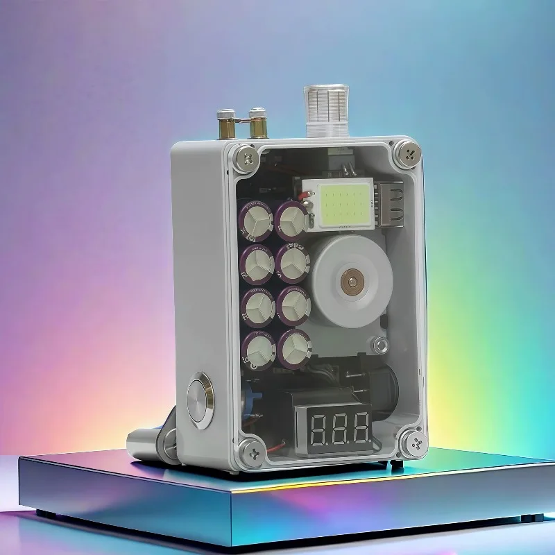 Three-phase hand generator, multi-purpose portable outdoor home emergency power supply