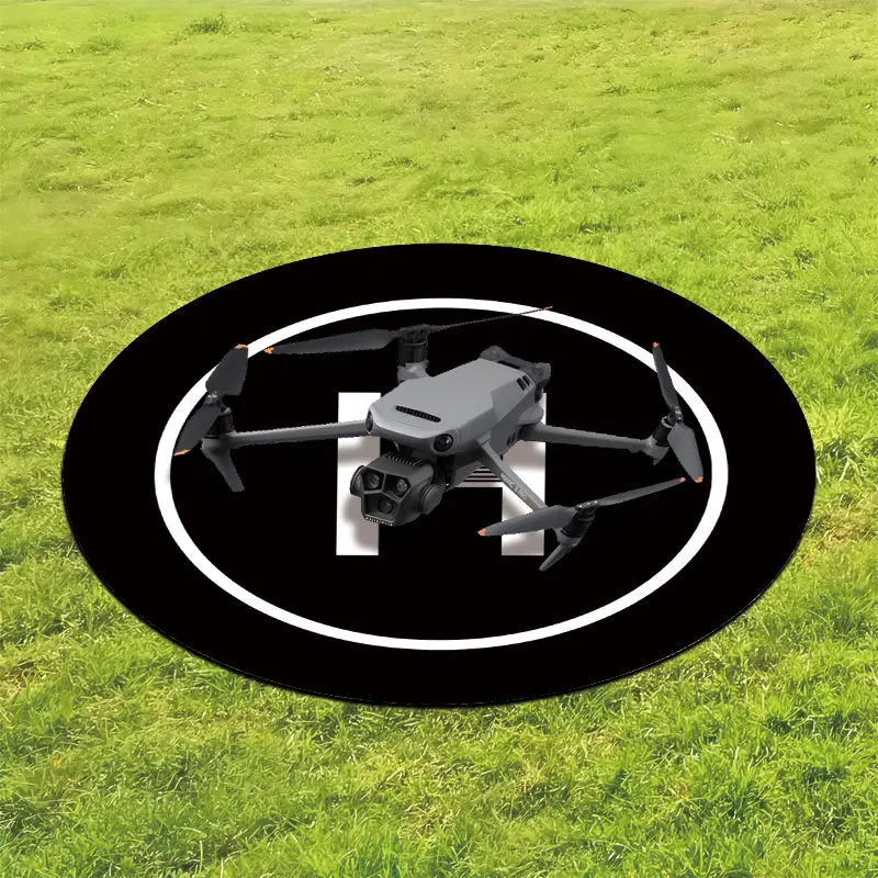 Drone Landing Pad Round Carpet Living Room Large Rug Black Pink Area Rugs Bedroom Sofa Chair Floor Mat