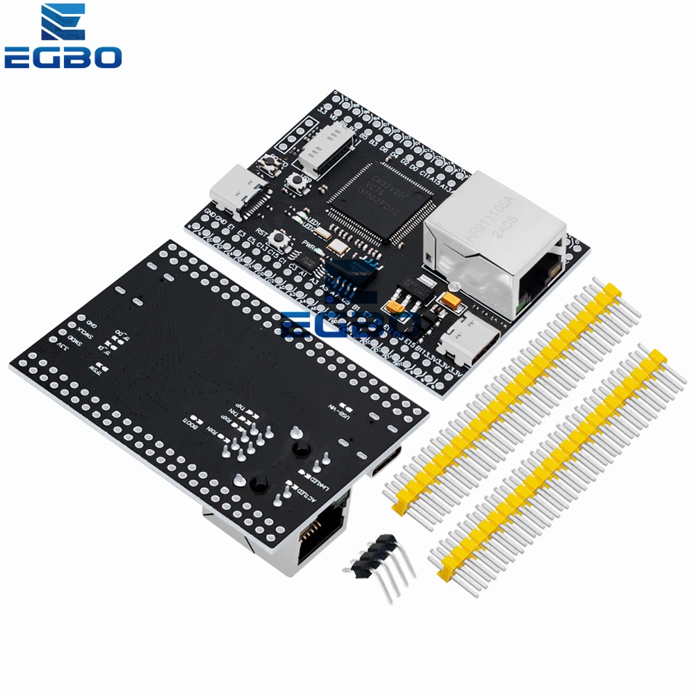 لوحة تطوير ch32v30vCT6 ، دعم 7core ، RT-على متن الطائرة ، وحدات تحكم RISCV 32 بت ، اردوينو ،