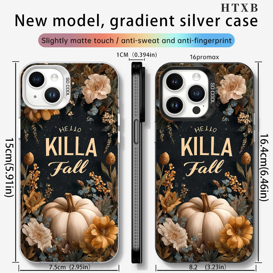 حافظة هاتف Autumn Killer لهاتف iPhone 17 إلى 11 Pro Max Plus #2