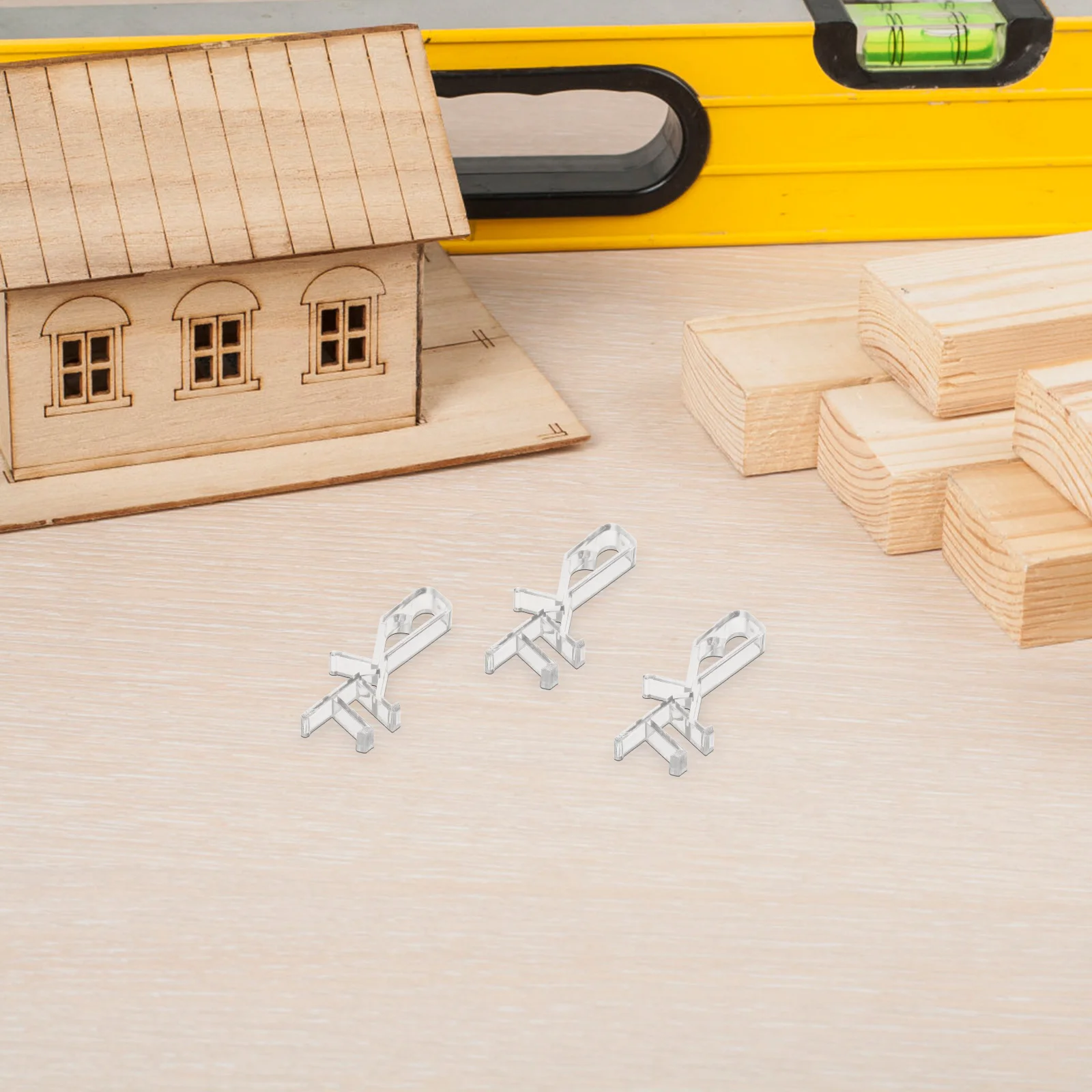 

10Pcs Invisible Curtain Fixings Strong Grip Transparent Plastic Clips for Window Shades Adjustable Blind Valance Retainers