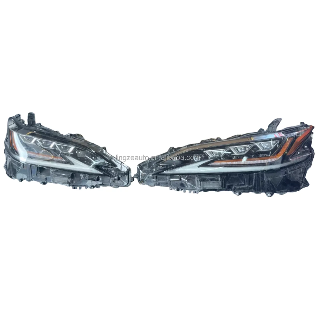 Fit for Lexus ES Headlight 2018-2024 ES Lexus Headlights Assembly Lexus ES XZ10 Three Eyes LED Headlamp Medium Configuration