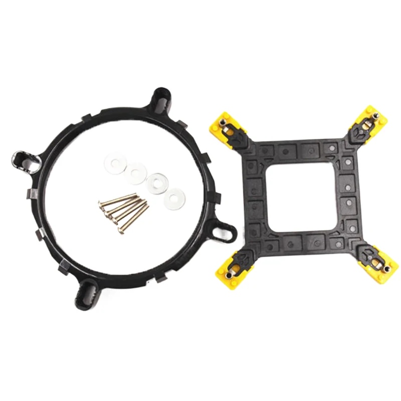 CPU Fan Bracket Holder Radiator PC Cooling Fans Heatsink Holder Stable Practical Easy Install For LGA775 115X 1366