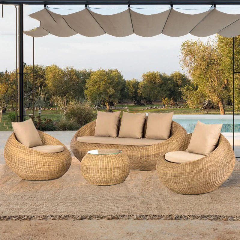 The product can be customized. Piece set sofa, outdoor furniture, balcony, garden, small tea table, table, chair room, villa,