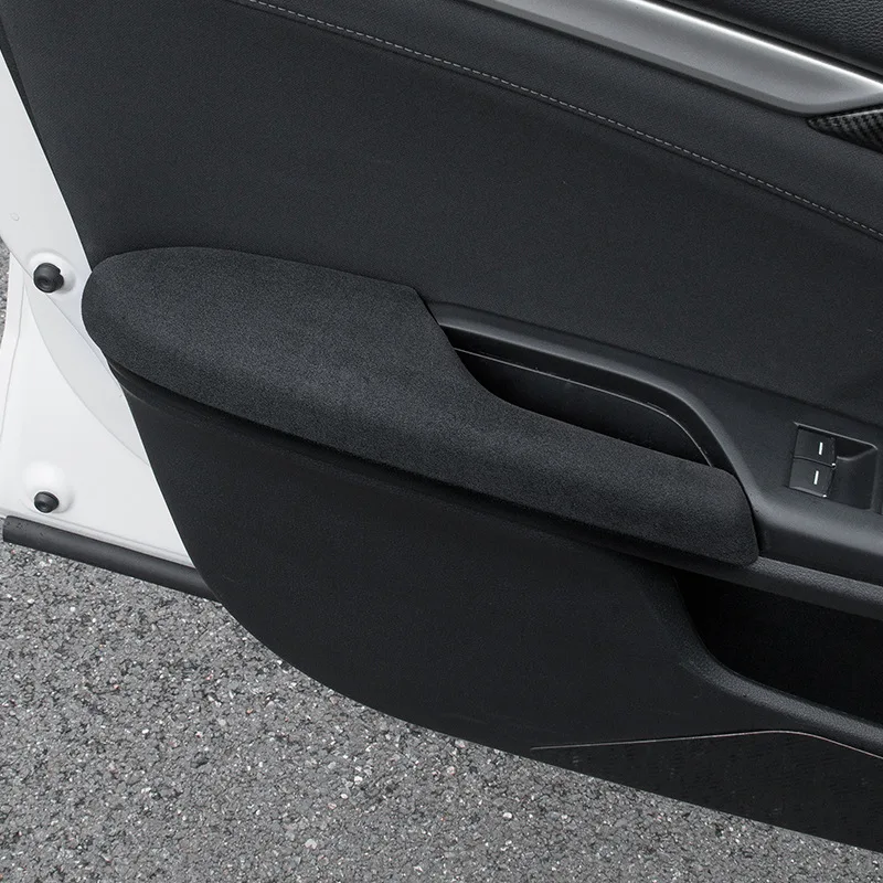 

Suitable for the tenth generation Civic door armrest cover door panel handle leather case leather box and hatchback interior