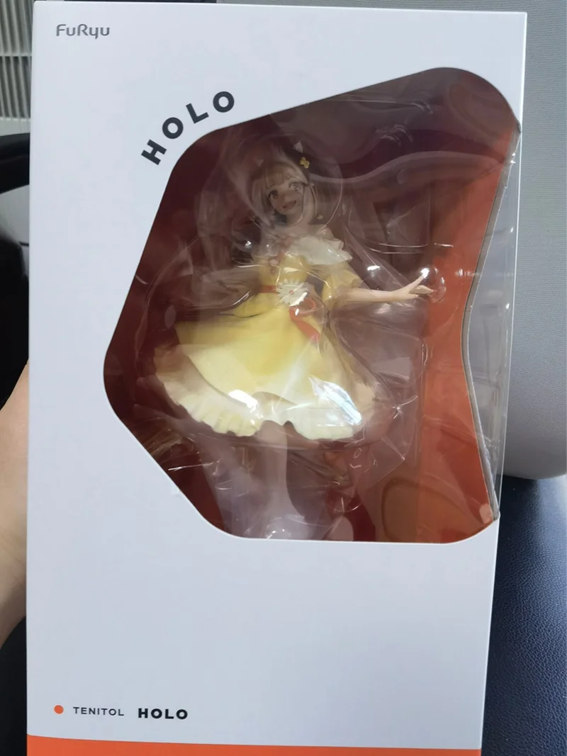 جديد في المخزون حقيقية Furyu Holo TENITOL [MERCHANT يلتقي الذئب الحكيم] المقتنيات سطح المكتب الحلي 1/12 هولو لعبة نموذج