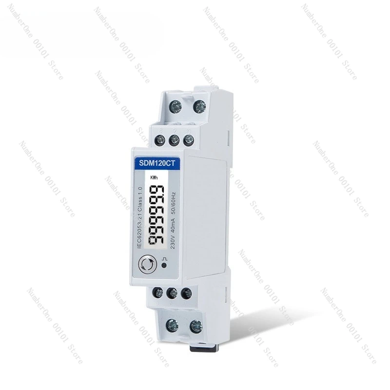 

Sdm120ct-40ma single-phase rail energy meter transformer access rs485 modbus communication