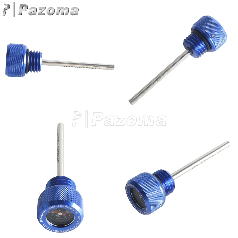 Pazoma Oil Temperature Dipstick Oil Thermometer Gauge For Harley Nightster 975 RH975 RH975S Sportster S Pan America 1250 2021-26