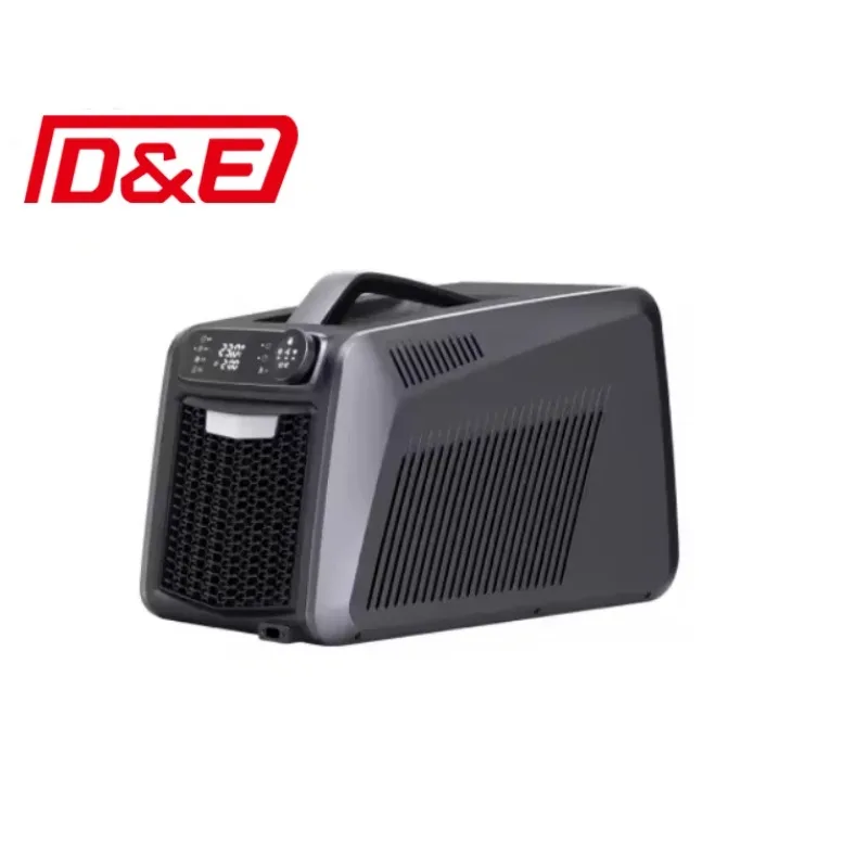 مكيف هواء صغير محمول عالي الجودة بتيار متردد 220 فولت، 12 فولت/24 فولت/110 فولت لمنزل التخييم باستخدام الخارجي #2