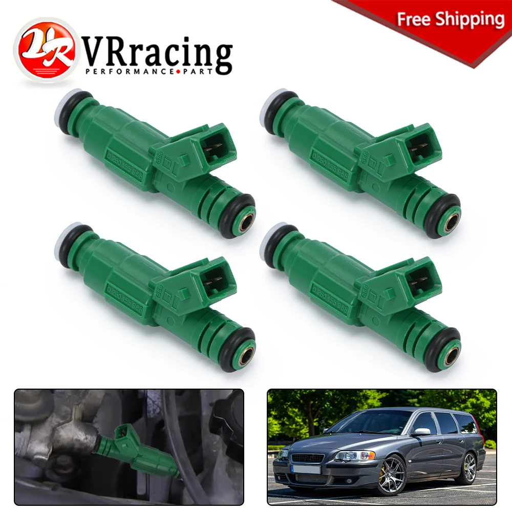 4PCS 0280155968 Fuel Injector 42lb EV1 For BMW E30 VW Golf Chevrolet Ford 440cc Car Styling Accessories VR4441-4