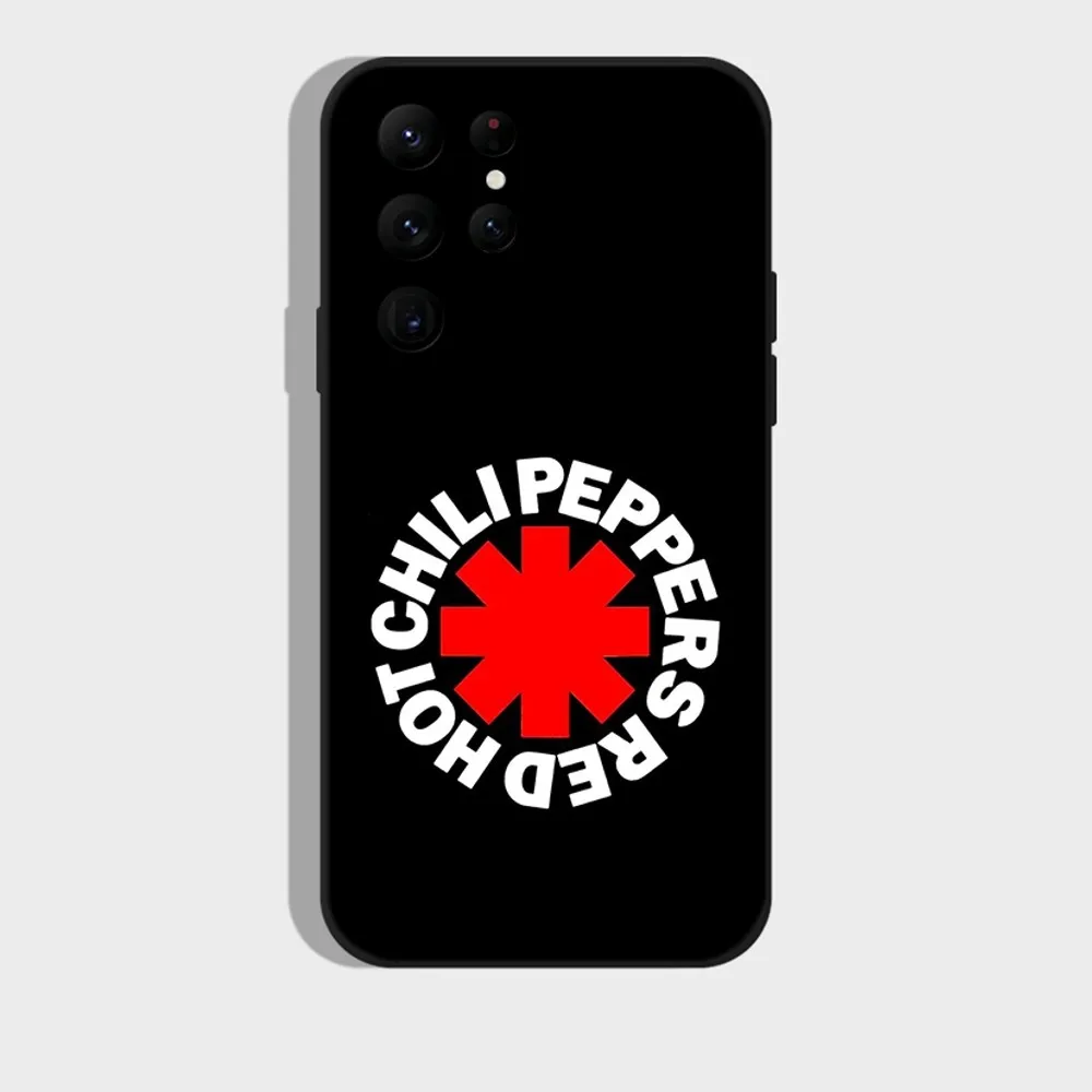 R-Red Hot Chili P-PeppersS RHCP Phone Case For Samsung S24,S22 Ultra,S20,S30 plus,S22 plus,S23,S30 ultra 5G Silicone Cover