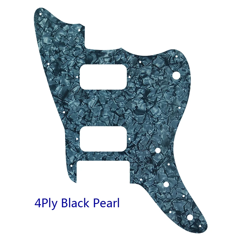 Xin Yue Customize Parts - For US Fd Squier AFFINITY JAZZMASTER Guitar Pickguard With HH Pickup, Multiple Colour Choice