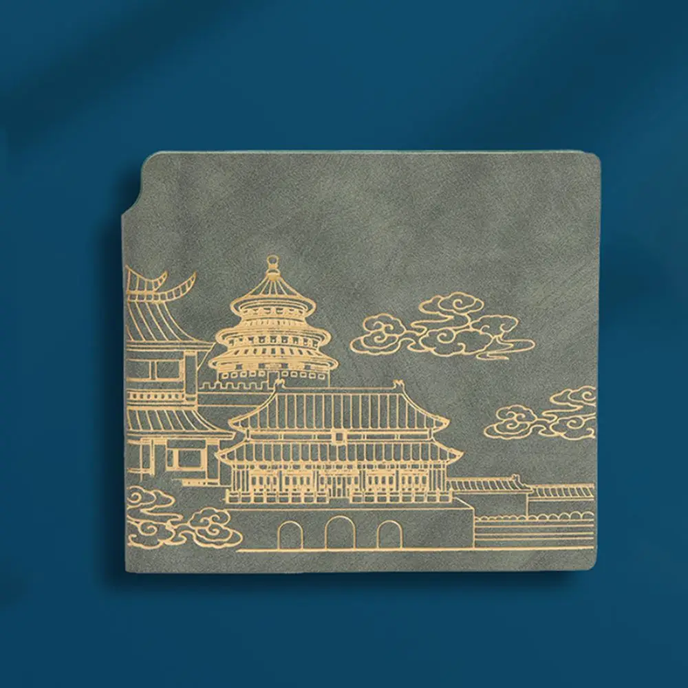 Square Pocket Record Notebook Blank Travelers Journals Portable Daily Planner Soft Cover Student Stationary