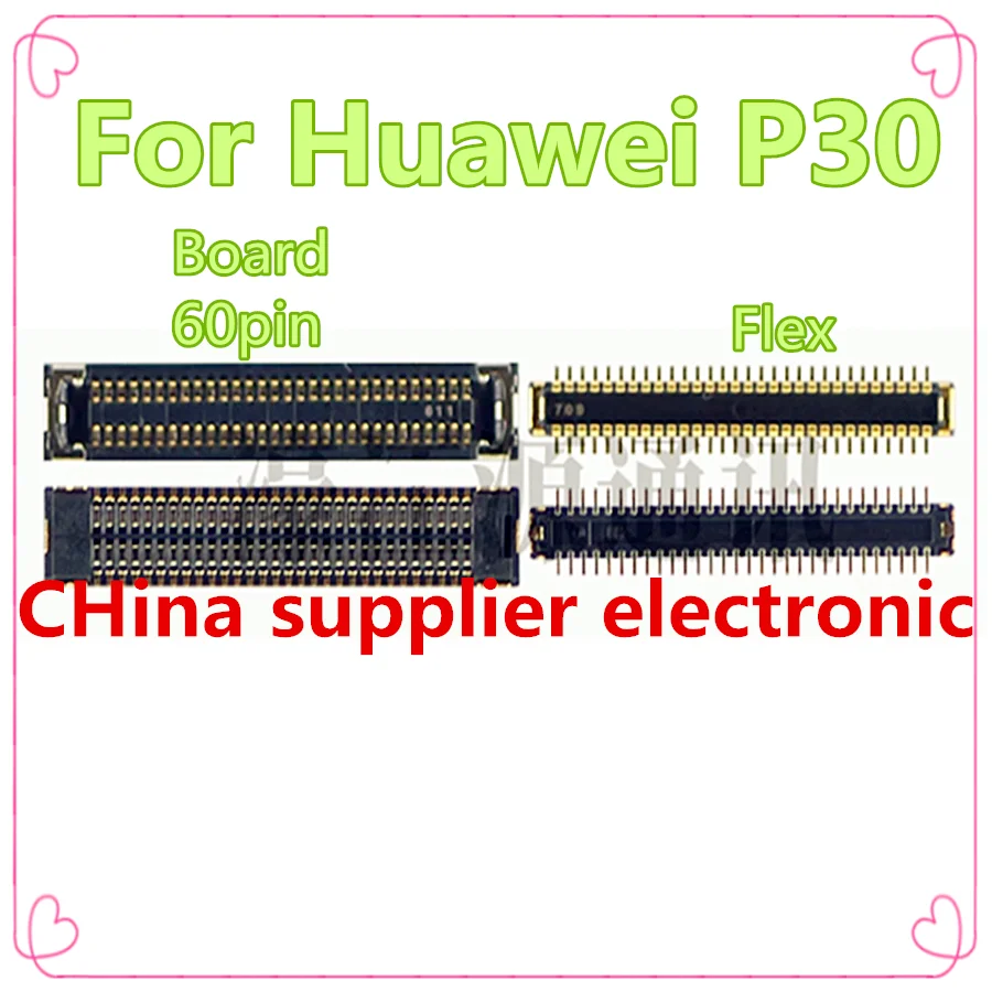 

Для материнской платы Huawei P30, версия хвостового гнезда, 60-контактная кнопка на кабеле второго ряда на FlexBoard