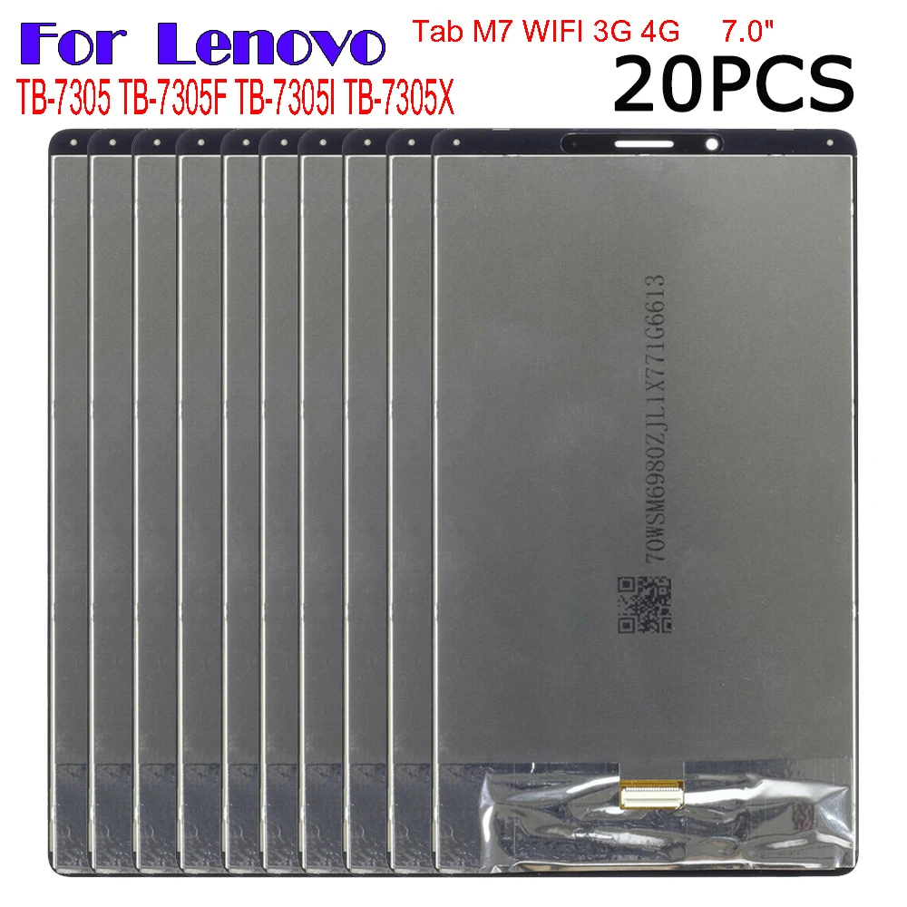 

20PCS AAA+ 7" For Lenovo Tab M7 TB-7305 TB-7305F TB-7305i TB-7305x 3G 4G WIFI LCD Display and Touch Screen Digitizer Assembly