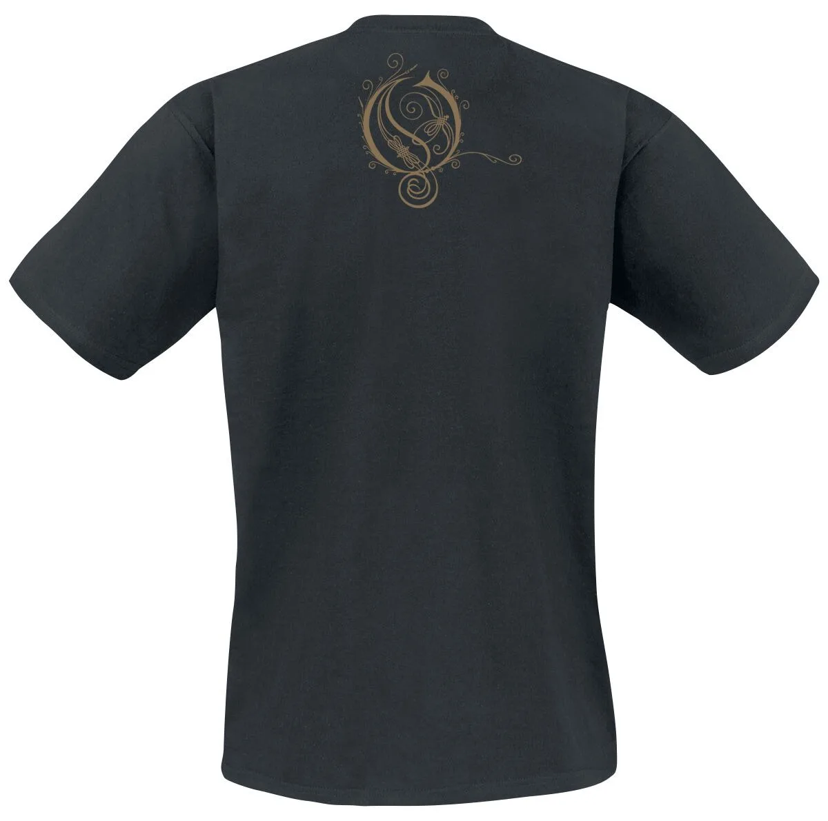 Opeth Demon of The Fall T-shirt Medieval Demon Print Casual Cotton Tee Unisex Gothic Streetwear Black Top