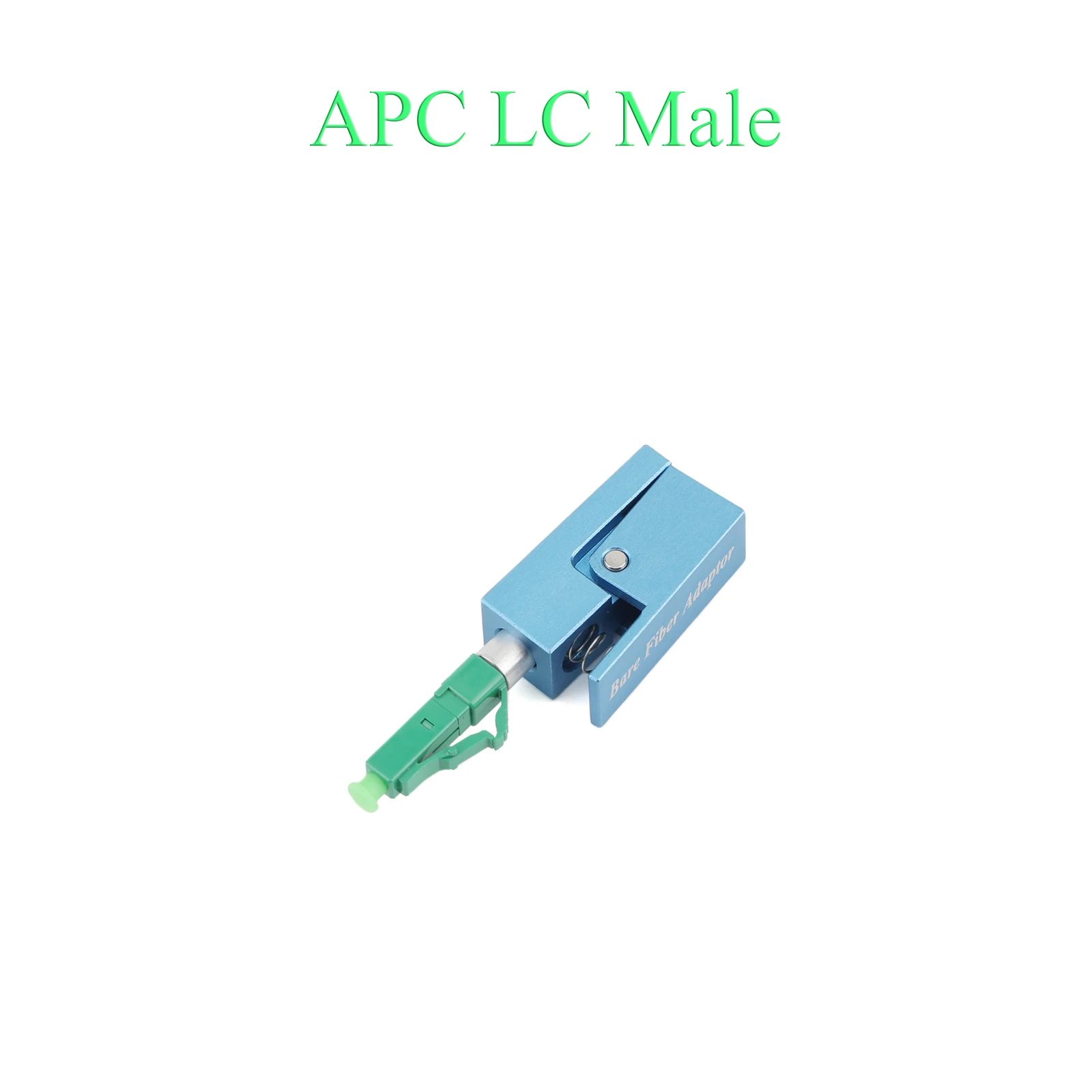 Fiber Optic Fast Connector UPC/APC FC LC SC ST Male Single-mode Square Quick Catch Adapter For Quick Test Installations Assembly